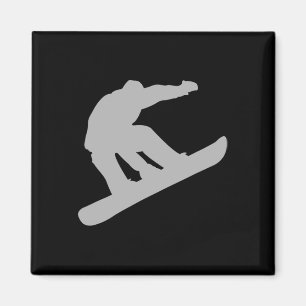 Snowboarden Magnet