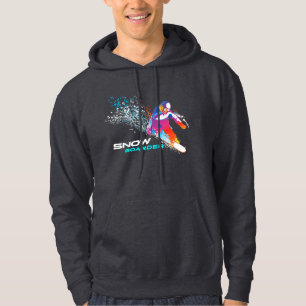 Snowboarden   Männerhoodie Hoodie