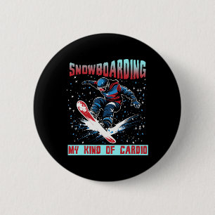Snowboarden meiner Art von Cardio Button