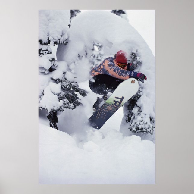 Snowboarden Poster (Vorne)