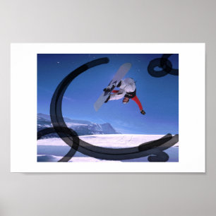 Snowboarden Poster