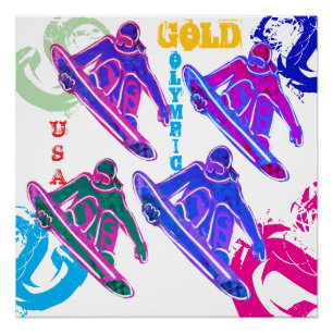 SNOWBOARDEN POSTER