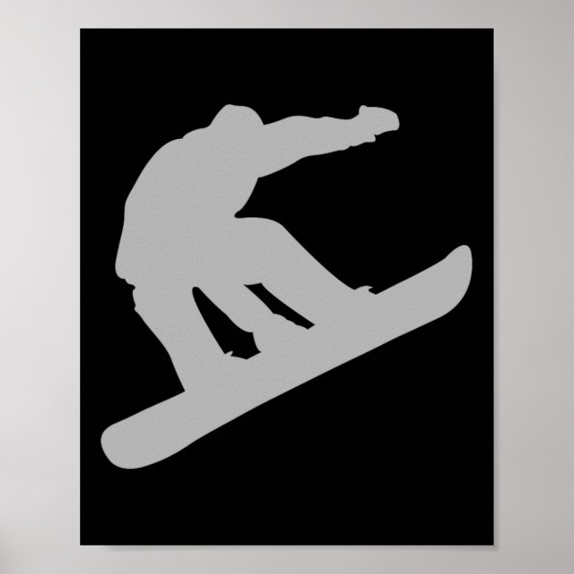 Snowboarden Poster (Vorne)