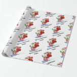 Snowboarden Santa Claus Muster Personalisierten We Geschenkpapier<br><div class="desc">Snowboarden Santa Claus Muster Personalisierte Xmas Wrapping Paper</div>