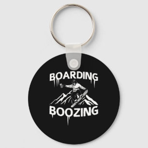 Snowboarden Schlüsselanhänger