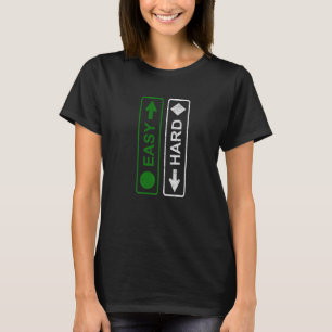Snowboarden Ski Ich bin einfach und ich bin schwer T-Shirt