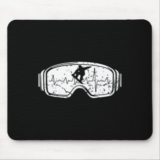 Snowboarden Ski Snowboard Wintersport Kind Männer Mousepad
