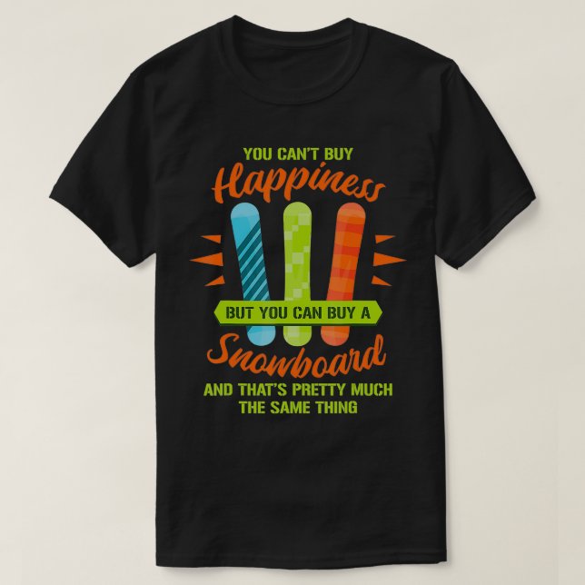 Snowboarden Skifahren Funny Snowboard Snowboarder  T-Shirt (Design vorne)