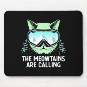 Snowboarden Skifahren Kunst für Männer Frauen Kind Mousepad