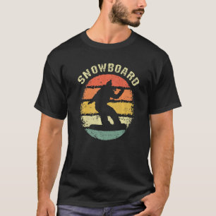 Snowboarden Skifahren Schnee Winter Sport Snowboar T-Shirt