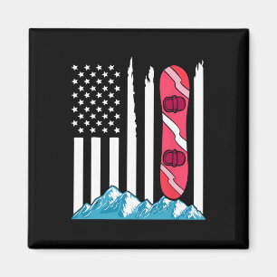 Snowboarden Snowboard Goggles Magnet