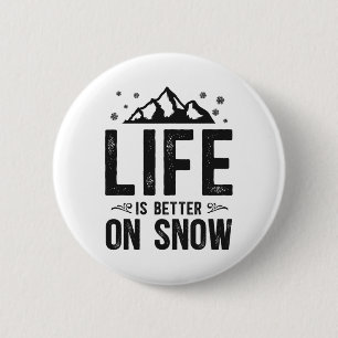 Snowboarden Snowboard Mountain Skifahren Button