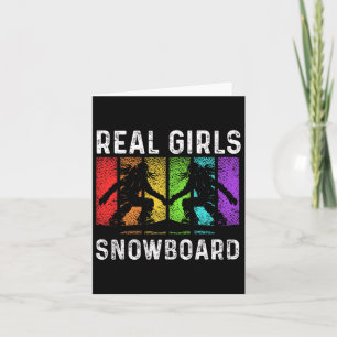 Snowboarden Snowboard Vintag Retro Giro del Malcan Karte