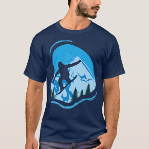 Snowboarden Snowboarden Snowboarden Wintersport T-Shirt