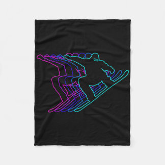 Snowboarden Snowboarder Geschenkkleidung für Junge Fleecedecke