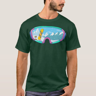 Snowboarden Snowboarder Schneeschuhe Wintersport T-Shirt