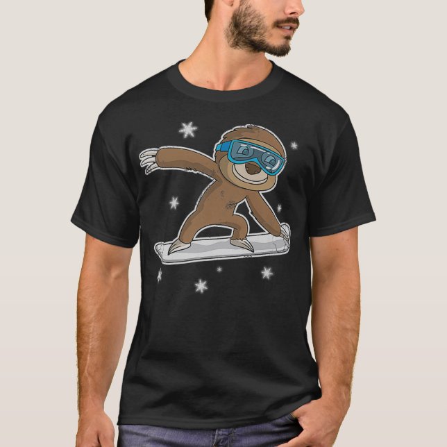 Snowboarden Snowboarder Snowboard Winter Snowboard T-Shirt (Vorderseite)