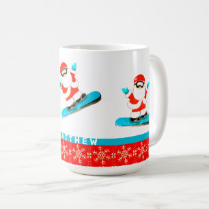 Snowboarden Snowboarder Weihnachten Kaffeetasse