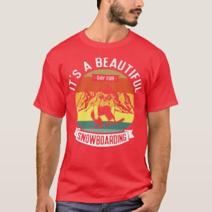 Snowboarden Snowboarder Wintersporteis T-Shirt