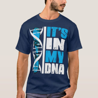 Snowboarden Winter Sports Snowboard DNA T-Shirt