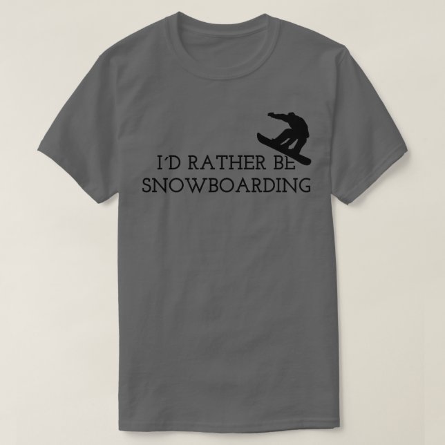 Snowboarder 1 T-Shirt (Design vorne)