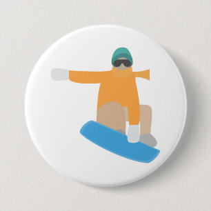 Snowboarder Button