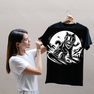 Snowboarder Cat T - Shirt