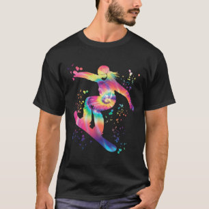 Snowboarder Colorful Snowboard Snowboarden T-Shirt
