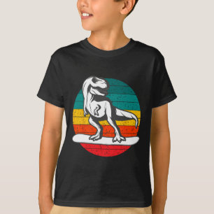 Snowboarder Dinosaur Snowboard Wintersport Snowb T-Shirt