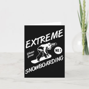 Snowboarder Extreme Snowboarden Wintersport Sno Karte