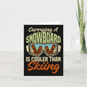 Snowboarder Helmet Gear Ski Slope Snowbo Karte