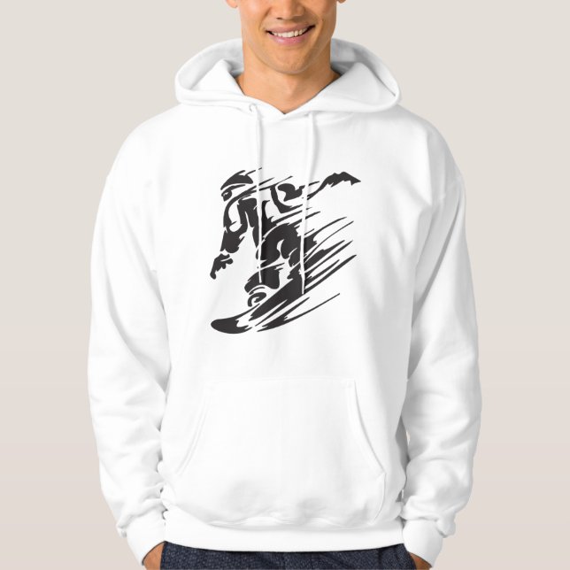 Snowboarder Hoodie (Vorderseite)