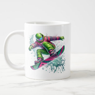 Snowboarder Jumbo Jumbo-Tasse