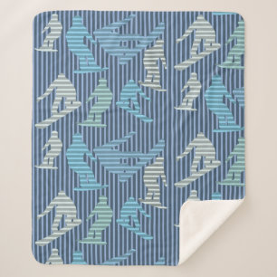 Snowboarder-Linien Sherpadecke