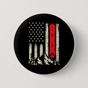 Snowboarder Lover - Snowboarder Wintersp Button