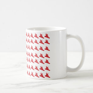Snowboarder-Patriotic-Flag Kaffeetasse