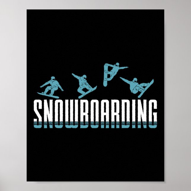 Snowboarder Poster (Vorne)