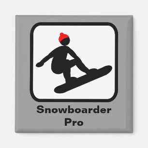Snowboarder Pro Magnet