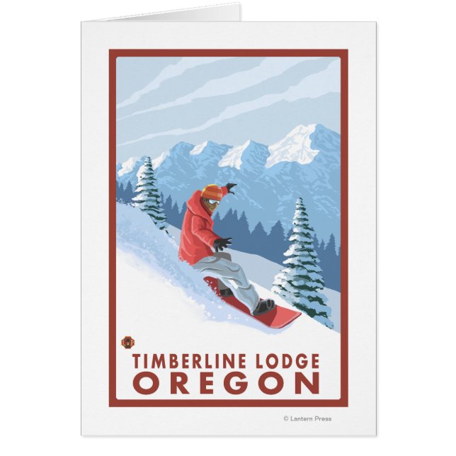 Snowboarder Scene - Timberline Lodge, Oregon (Vorne)