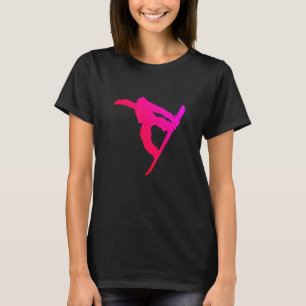 Snowboarder Snowboarden Wintersport Herren T-Shirt