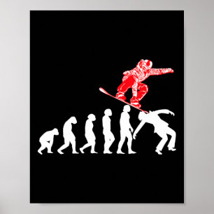 Snowboarder Snowboarder Snowboard Poster