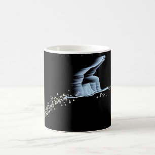 Snowboarder-Tasse Kaffeetasse