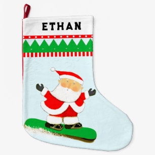 Snowboarder-Weihnachtsgeschenk Großer Weihnachtsstrumpf