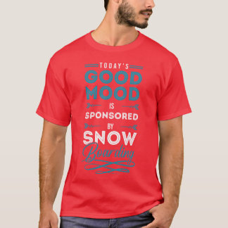 Snowboarder Winter Wintersport Freestyle lustig T-Shirt