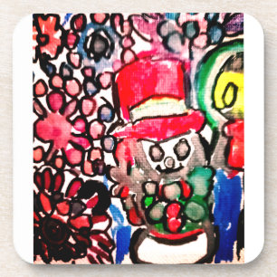 Snowboardfreude Getränkeuntersetzer