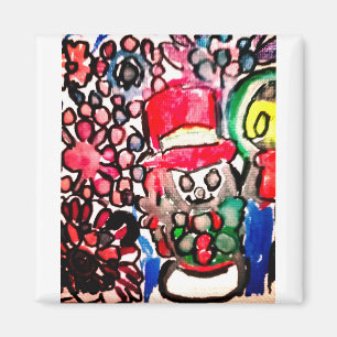 Snowboardfreude Magnet