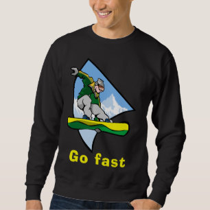 Snowboarding Basic Sweatshirt Männer-T - Shirt