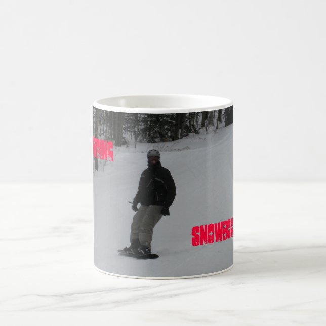 Snowboarding Kaffeetasse (Mittel)