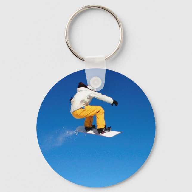 Snowboarding Schlüsselanhänger (Vorderseite)
