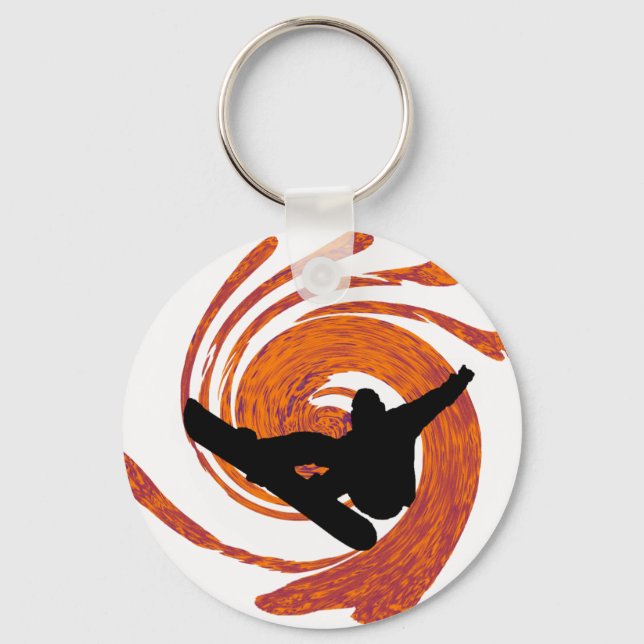 Snowboardzone Schlüsselanhänger (Vorderseite)